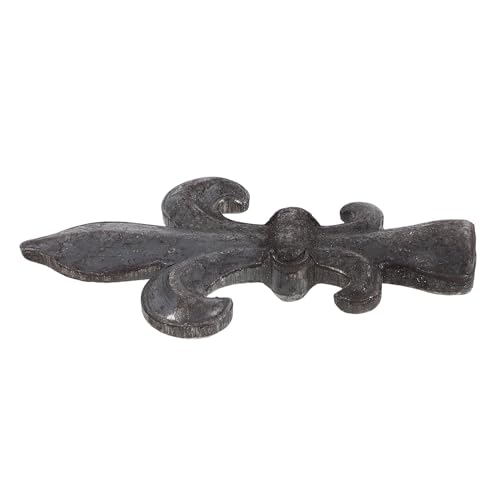 GANAZONO Accessorio per Recinzione in Ferro Battuto con Punta Elegante Coperture per Recinzioni da Giardino Finiali Resistenti per Recinzione in Metallo Decorazione Europea per