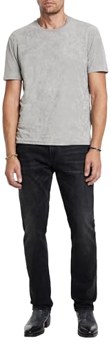 John Varvatos Barcelos Crew pull homme en maille fine de qualité supérieure - 3