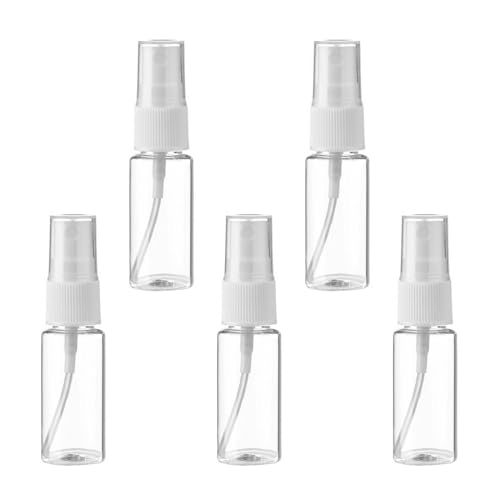 LQIOACU pulverizador agua,bote spray pulverizador,spray bottle,5 piezas, compacto y duradero, adecuado para almacenar perfume, agua, alcohol y otros líquidos