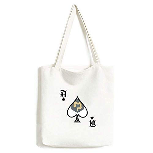 Grand sac de loisirs créatifs Intestin Poker Spade sac à main lavable pour transporter matériel