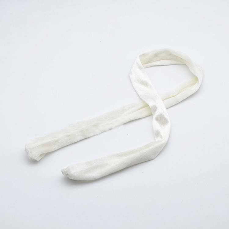 Generic Flannel cover for crystal chandelier pendant lamp rustproof cloth sleeve anti-rust iron chain cover hanging chain dust cover - (Color: Beige, Length: Length 120cm)