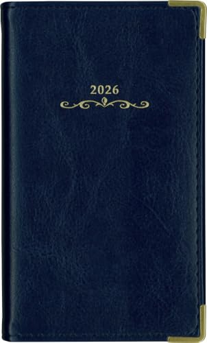 博文館 手帳 2026年 ウィークリー インデックス S ID-6 ブルー No.766 (2026年 1月始まり)