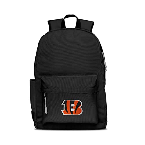Cincinnati Bengals Campus Backpack - Ideal for the Gym, Work, Hiking, Travel, School, Weekends, and Commuting