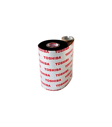 Toshiba TEC AW6F cinta para impresora - Cinta de impresoras matriciales (B-EV4/BFV4, Transferencia térmica, Negro, 5,5 cm, 100 m)