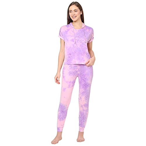 Image of Sweet Dreams Women's Cotton Printed Night Suit Set