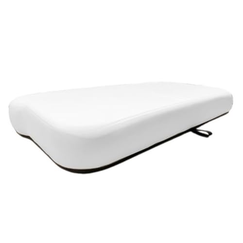 Buggies Unlimited Golf Cart Seat Bottom Cushion Compatible with EZGO Marathon | Seat Bottom Replacement | Fits 1971-1994 Gas Models (White)