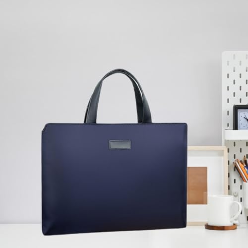 Professional Business Bag for Men, Stylish Briefcase for Work and Travel, Blue, Cloth4