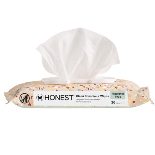 The Honest Company Multi-Use Baby Wipes, Terrazzo, 36 Count