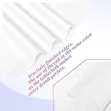 YMHPRIDE 8 Packs Tablecloths 60x102 inch White Rectangle Table Cloth for 6 Foot Rectangle Tables, Washable Polyester Fabric for Wedding Parties Banquet Holiday Dinner Table Decorative, White - Image 5