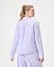 florence by mills Women's Long Sleeve Sleep Shirt, Lavender White Stripe, X-Large