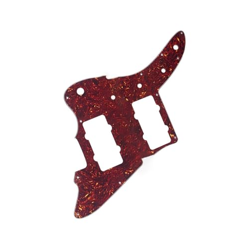 Plaque de protection guitare électrique double pickguard noir - 2