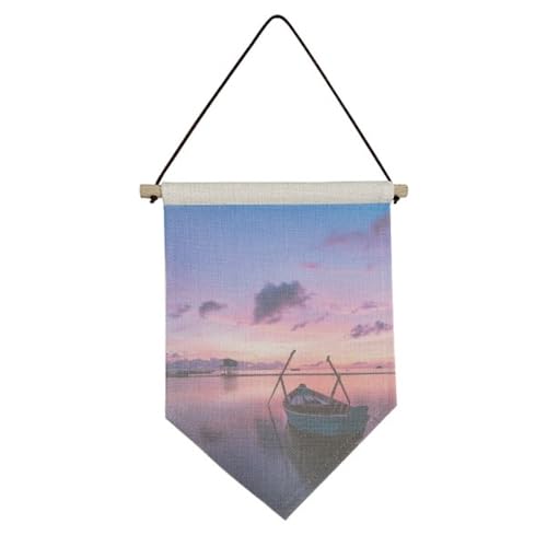 Bannière décorative sur toile mer et bateau pour transformer l'ambiance de votre salon
