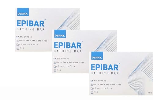 Image of Epibar Bathing Bar 75gm - (Pack Of 3)