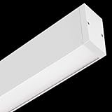 Zarivy Linearer Opal-Deckendiffusor, 1120 mm – Box; optimale Lichtstreuung, ideal für Umgebungsbeleuchtung und Büros.