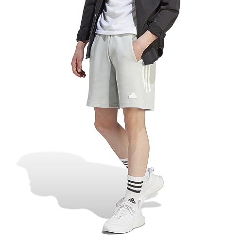 adidas Sportswear Future Icons 3-Stripes Men's Shorts, Grey, Medium