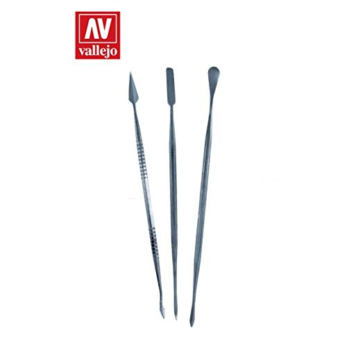 Vallejo Spatelset, 3 Stück