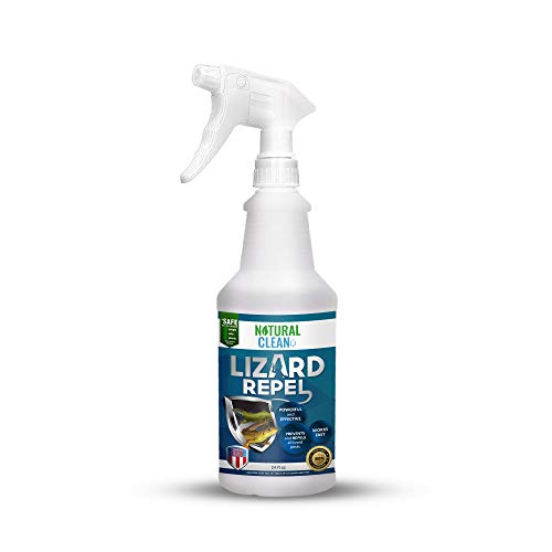 Natural Clean Lizard Repel, Lizard and Animal Repellent, Safe and Effective Defense Solution, Easy-to-Use Spray, Lizard Blocker (24 Fl Oz)