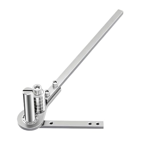 Vantaggio della base antiscivolo: questa piegatrice manuale per filo di ferro incorpora una base antiscivolo e una robusta struttura in metallo che assicura la stabilità delle attività di lavorazione dei metalli, offrendo precisione e sicurezza durante la modellatura dei fili per progetti fai da te o applicazioni industriali