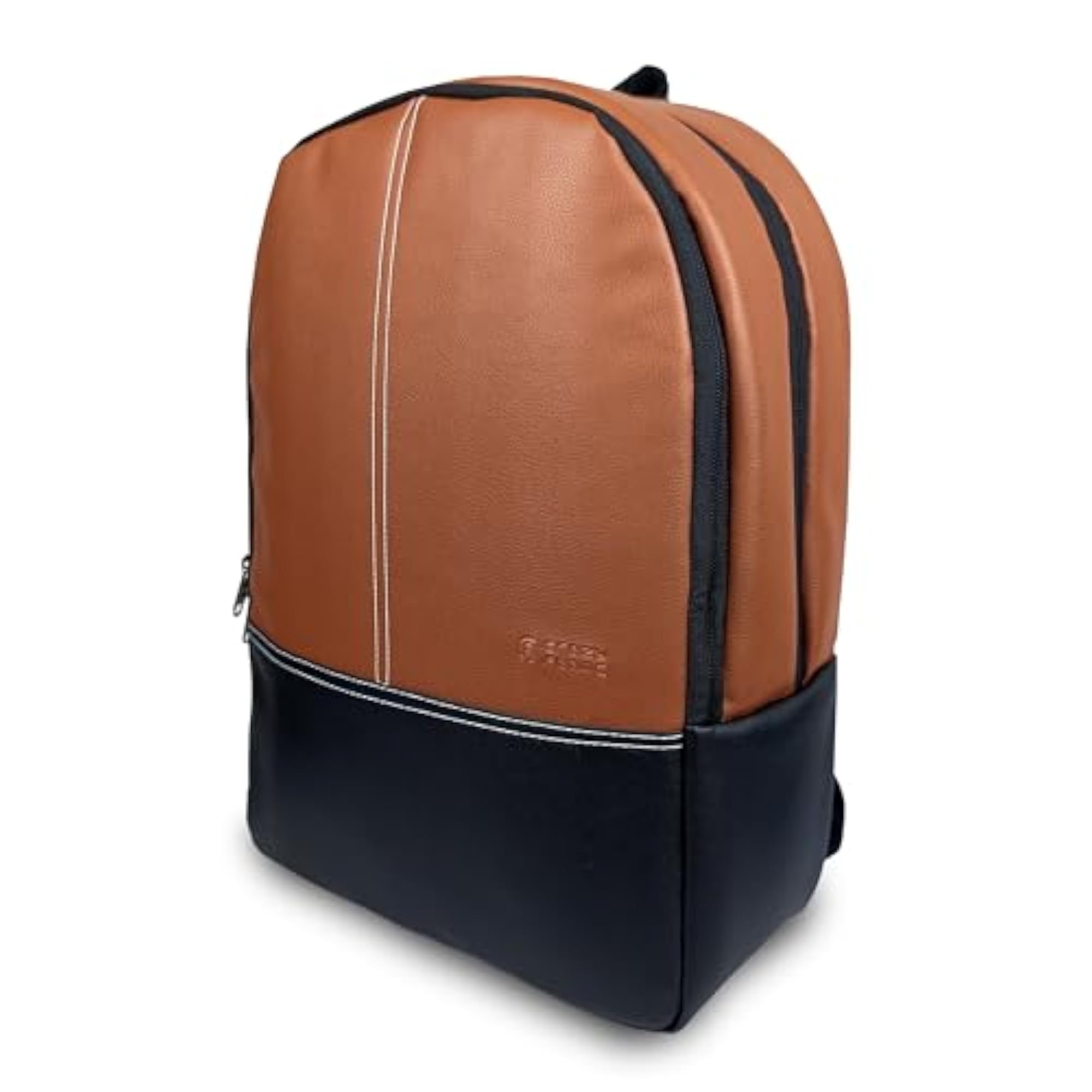 22L Two In One PU Leather Laptop Backpack