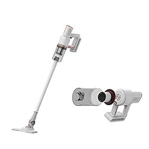 Corded Bagless Stick-vacuüm, Voor Tapijt En Harde Vloerreiniging Met Draaibaar Stuurstof Buster Appartement Essentials-white
