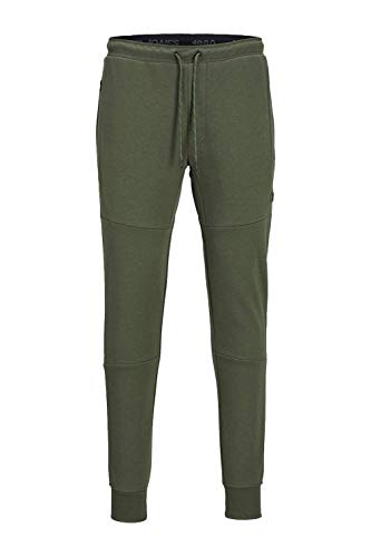 Image of JACK & JONES Mens Will Air Sweat Pants - Deep Lichen Green - XXL