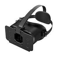 VR Headset for Nintendo Switch 2 (2025), Switch 2 Virtual Reality VR Glasses with Adjustable HD Lenses (All Black)
