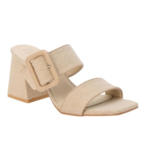 Image of BEACH by Matisse Womens Lucy Block Casual Sandals Casual High Heel 3 inch & Up