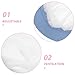 Hemobllo Fashion Chef Hat with Fine Mesh, Adjustable Light Blue Brim, Breathable and Dustproof Cooking Cap for Men and Women, Kitchen and Restaurant Workwear