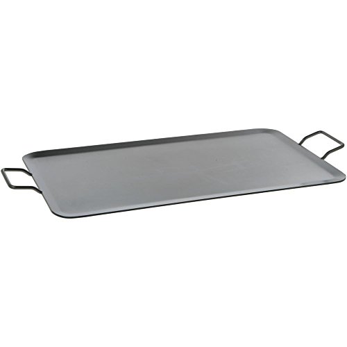 American Metalcraft 27” x 16” Wrought Iron Replacement Griddle, Black