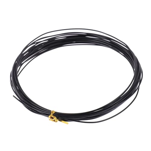 Fil De Fer Pour Bonsaï Fils de formation for bonsaï en aluminium anodisé, 5 m au total (noir), fil d'entraînement for bonsaï avec 5 tailles (1,0 Mm, 1,5 Mm, 2,0 Mm, 2,5 mm, 3 mm) Fil De Ligature Bonsa