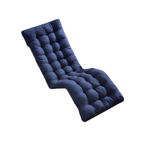 Enakshi (LABEL) Creations Lounge Chair Cushion Reclining Sun Lounger Mattress for Outdoor Patio BlueHome & Garden|Yard, Garden & Outdoor Living|Patio & Garden Furniture|Cushions & Pads