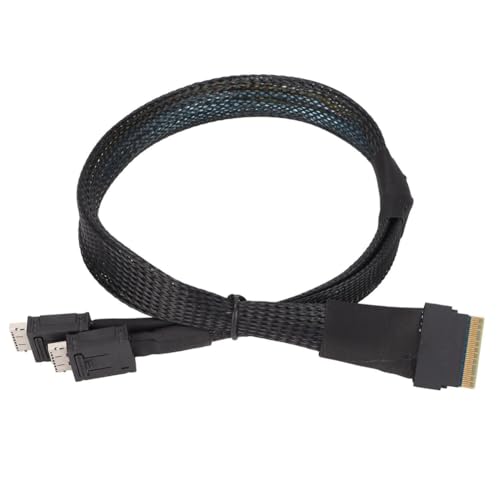 Wsikafxn SlimSAS SFF-8654 8X����Oculink SFF-8611 4X 4ix2�W���P�[�u�� Oculink SFF-8611 4X 4ix2�P�[�u�� SFF-8611 4X 4ix2�W���P�[�u��