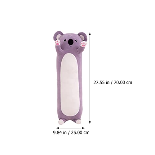 NUOBESTY Figuras de Animais de Pelúcia Koala Travesseiro Almofada De Pelúcia Brinquedos Bonecas Long
