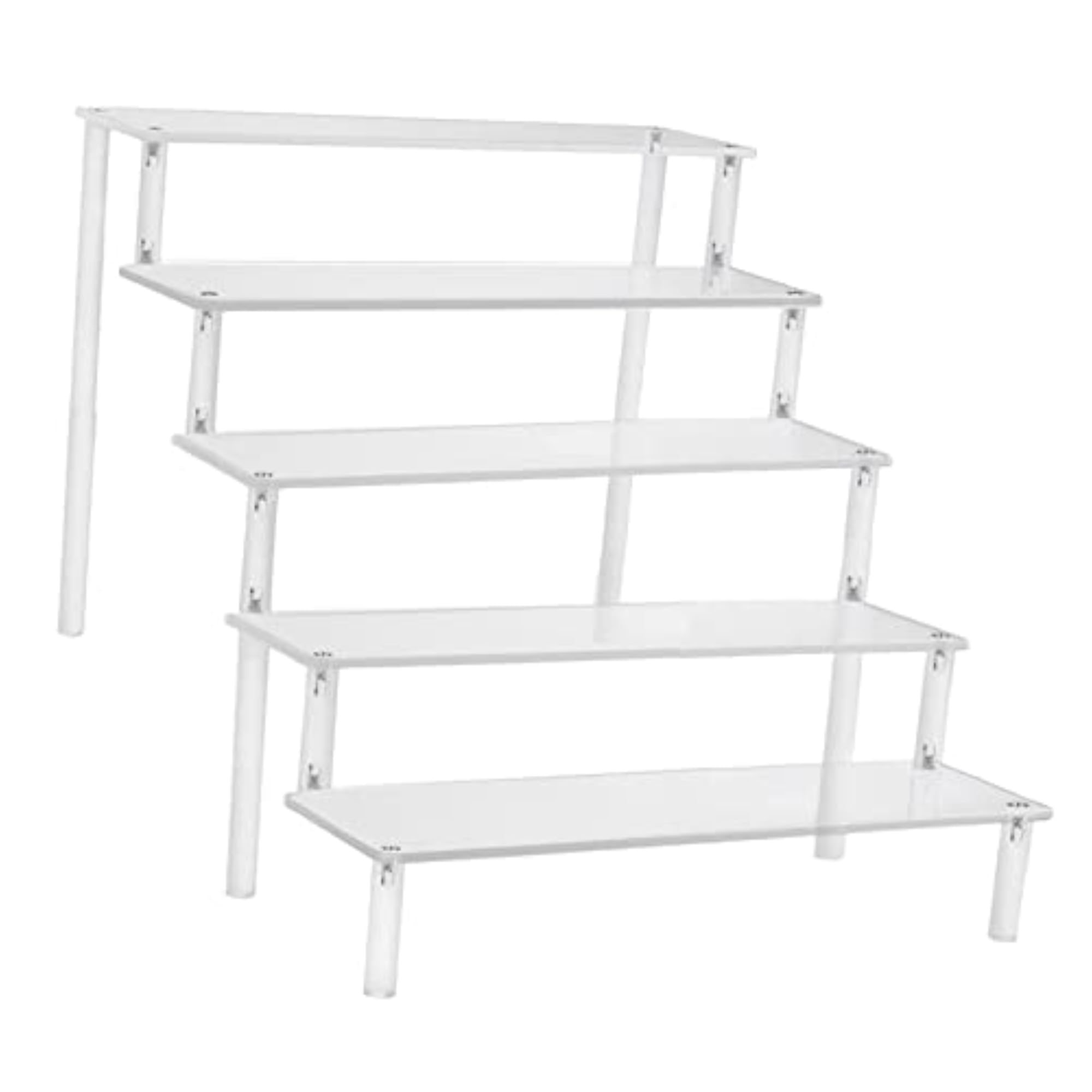 Multi Purpose Ladder Tier Acrylic Rack