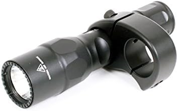 SureFire 6PX Pro Dual-Output LED Flashlight with L&M 1" Tube Shotgun Mount - Fits Winchester 1300 Defender; Mossberg 590, 500; Remington 870, 1100, 1187