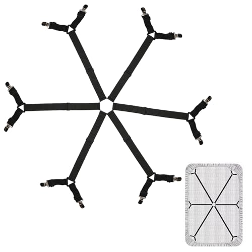 Sujeta Sabanas Bajeras, Pinzas Sujeta Sabanas, Tensores de Sábanas Ajustables, Tensor de Sábanas Elásticas, Sujetador Sabanas, Tensores Sabanas Pinzas, Correa de Sujeción de Sábanas, Sujeta Colchones