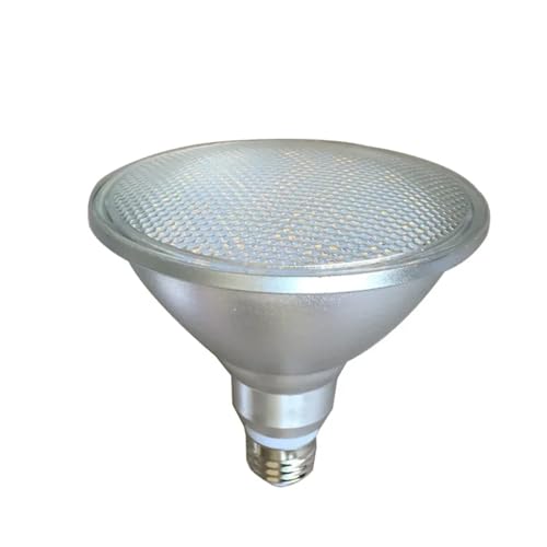 1PC ハイパワー LED PAR38 防水 IP65 15W18W PAR ランプ 調光可能 LED 電球 チューブ 広配光(Warm white,18W)
