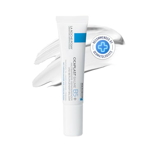 Image of La Roche-Posay Cicaplast Baume B5+ Repair Moisturiser Balm, 15ml | ACCELERATES REPAIR FROM 1 USE, DERM-RECOMMENDED, ADVANCED REPAIR FORMULA, Effective against 15+ indications