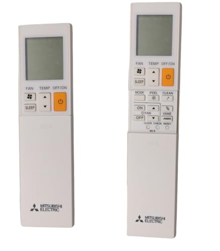 Image of AMAZOR Ac Remote- Model 244 Compatible with Mitsubishi Ac Remote Original | Suitable for 1 | 1.2 | 1.3 | 1.5 | 1.8 | 2 | 2.2 | 2.5 | 3 Ton Split and Window Air Conditioner