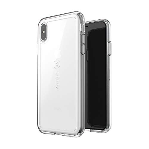 Coque iPhone XS Max transparente pailletée étui de protection antichoc durable - 6