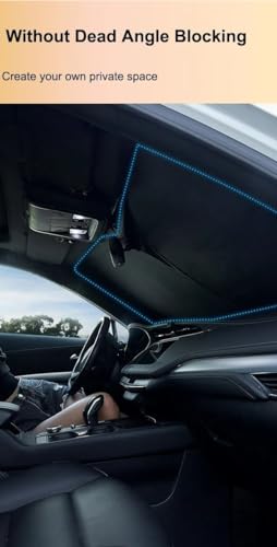 Pare-soleil pour Tesla contre la surchauffe de l'écran et brûlure des sièges - 5