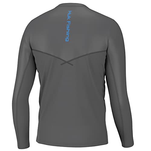 Image of HUK Men's Icon X Long Sleeve Shirt, Performance Fishing Shirt