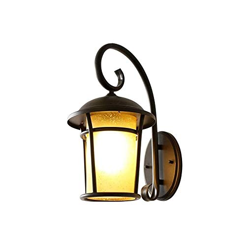Lampe murale rétro extérieur imperméable LED pour terrasse et balcon