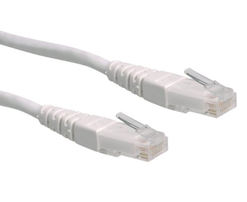 Roline LAN cable Cat 6, White, 0,3m