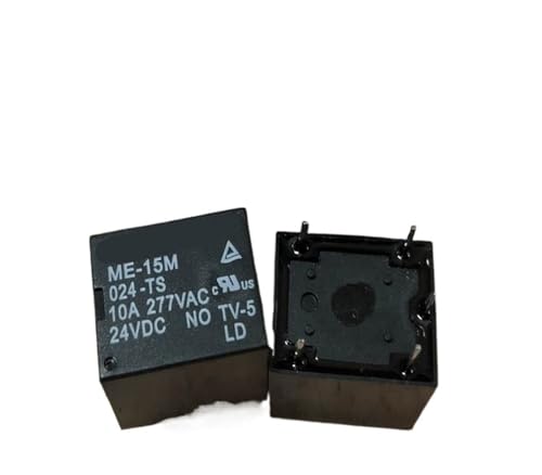 Relé ME-15M 024-TS 5 pines T73-1C-24V-10A componente interruptor electromagnético para placas PCB 4
