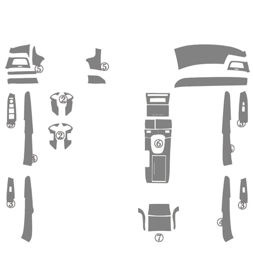 Accessoires de style de voiture haut de gamme pour Accord 08-13