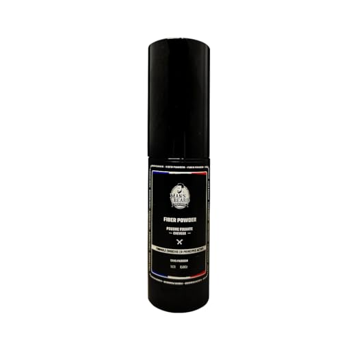 Fiber powder 18 gr Man's Beard, la poudre coiffante d'origine naturelle faite en France
