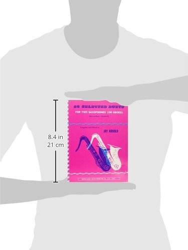 28 Selected Duets For Two Saxophones Or Oboes Intermediate Advanced - Image 3