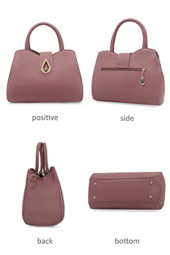 Bolso Satchel de Cuero PU para Mujer con Asa Superior miniatura 3
