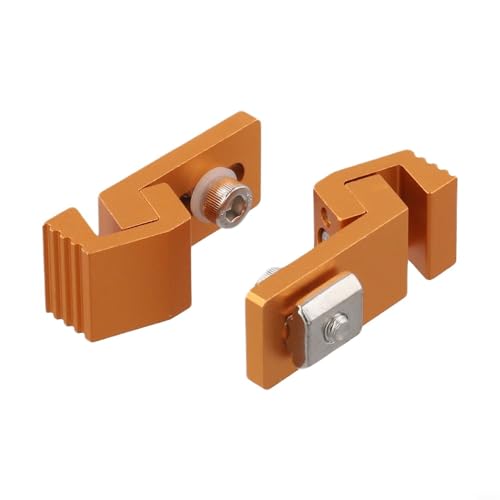 Evita colisiones con abrazaderas laterales CNC de perfil bajo para fresado en T-Track 7
